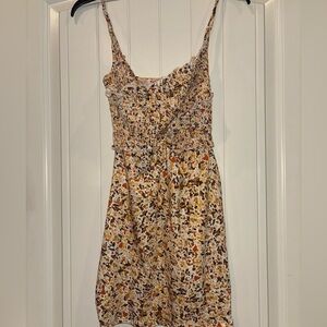 Dress - Blue Blush Los Angeles elastic spaghetti straps dress